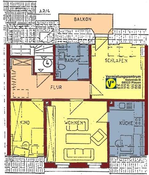 Annenstraße 46, 08523, Plauen - Foto 1